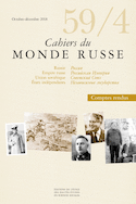 Cahiers du monde russe 59/4